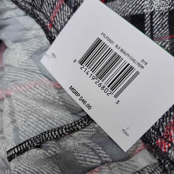 NWT Perry Ellis Portfolio Size Large Pajama Bottom - Picture 5 of 5